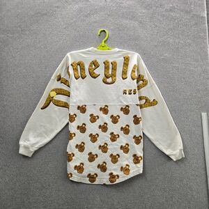 Disney Parks x Spirit Jersey Women XS Cream Graphic Disneyland Resort